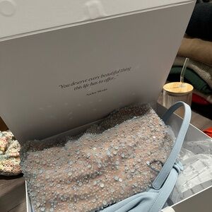 Blue jumpsuit - nadine merabi size small